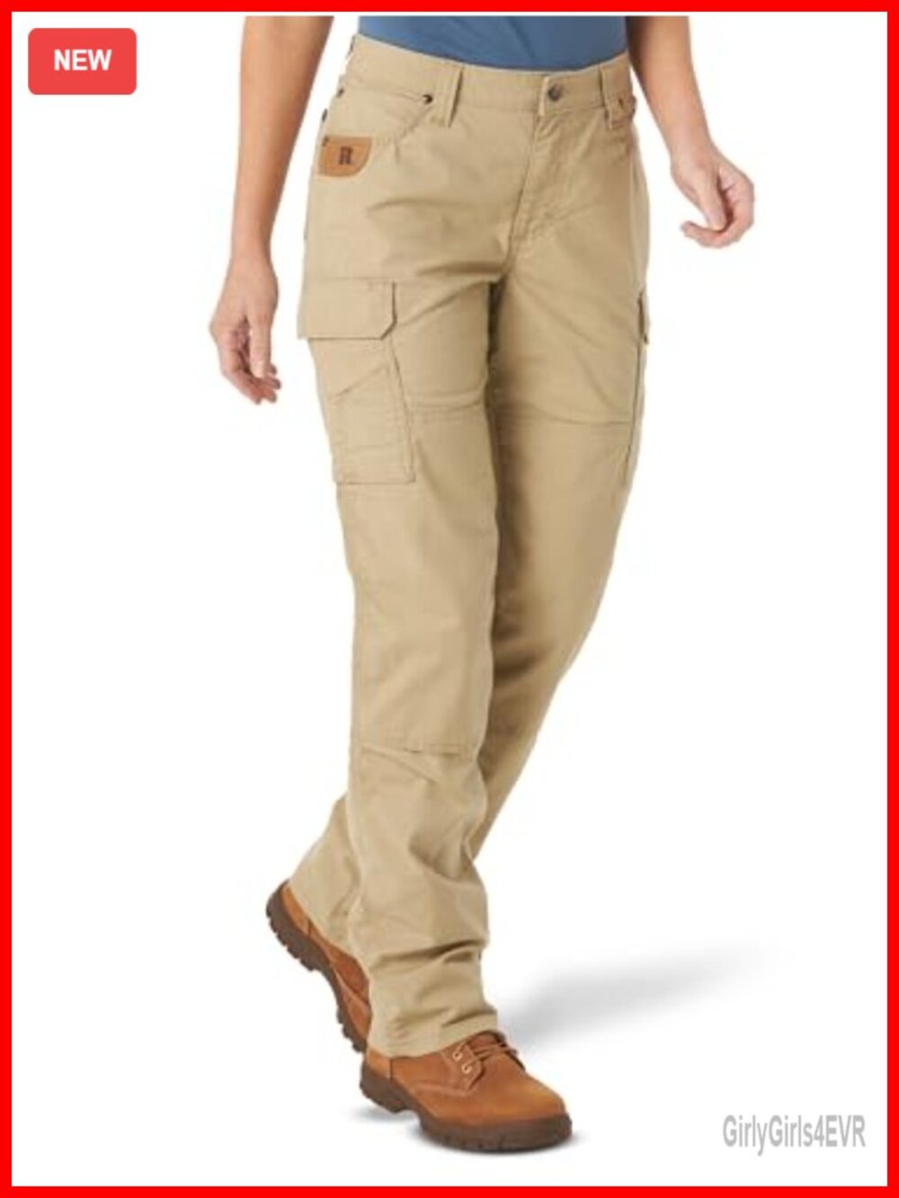 Riggs Workwear Ranger Cargo Pant Mid Rise Straight Leg Stretch Ripstop